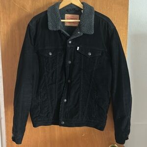 Men’s Levi’s Black Corduroy Jacket